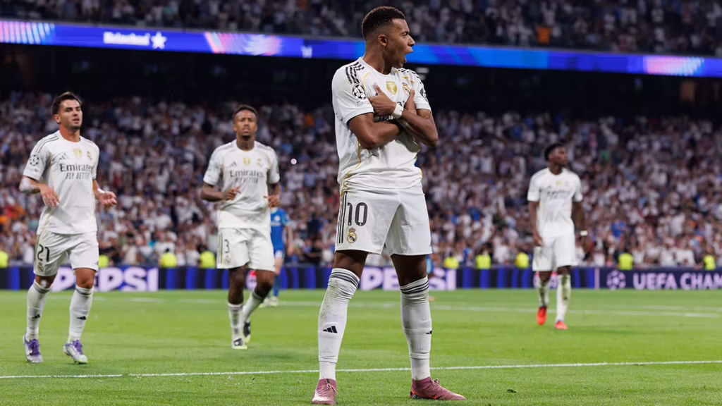 Where to watch Real Madrid vs Juventus FC, UEFA Champions League 2025-26 match? - Kylian Mbappe | wheretowatchsportz.com