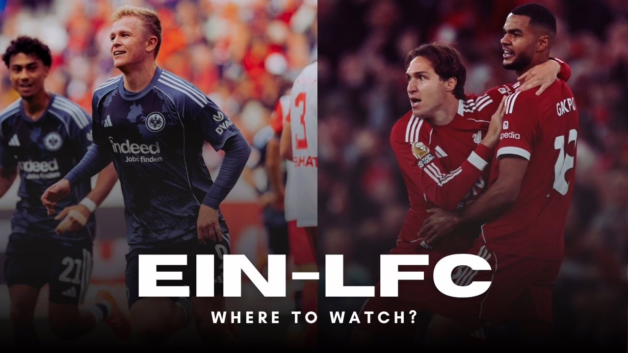 Where to watch Eintracht Frankfurt vs Liverpool, UEFA Champions League 2025-26 match?
